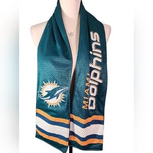Miami Dolphins Double Sided Sports Scarf